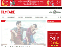 Tablet Screenshot of filmfaremiddleeast.com